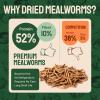 imageHATORTEMPT NonGMO Dried Mealworms 10lbs and 5 lbs 15 lbs Bundle Kit Premium Organic HighProtein Chicken Food Excellent Feed for Chickens Wild Birds Bluebird Quails Ducks Hedgehog Reptiles