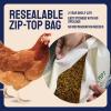 imageHatortempt Black Soldier Fly Larvae for Chickens  5 lb Pack of 1  Protein Boost ampamp High Protein Chicken Feed  4 Calcium Treats ampamp Reptile Calcium  NonGMO Organic Grubs ampamp Bird Feed10 Pound Pack of 1
