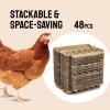 imageHatortempt Bulk Egg Cartons  24Pack Reusable 12Count Basket  Recycled Paper Pulp Protection ampamp Ventilation  Fits Small to XL Sizes  Cardboard Dozen Egg Carton Basket48Pack