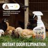 imageHatortempt Chicken Coop Deodorizer ampamp Cleaner Spray  32 Oz Unscented  Ammonia Control Odor Eliminator ampamp Coop Refresher for Chickens