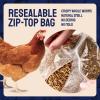 imageHatortempt Chicken Treat Mix  Dried Mealworms 10lb ampamp Black Soldier Fly Larvae for Chickens 5lb  100 Natural Organic Protein Rich Chicken Feed for Laying Hens Ducks Wild Birds  15lb