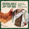 imageHatortempt Dried Mealworms  2 Lb Bag  High Protein Chicken Feed Mealworms for Birds ampamp Chickens  Meal Worms for Wild Birds ampamp Turtles10 Pound Pack of 1