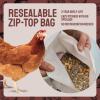 imagePTCOM Hatortempt 5lb Organic Chicken Feed for Laying Hens  3 Grain Essential Blend  5 Calcium with Oyster Shell for Chickens  Grit for Digestion  Chicken Food  Healthier Hens for Healthier Eggs