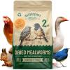 imageHatortempt Dried Mealworms  2 Lb Bag  High Protein Chicken Feed Mealworms for Birds ampamp Chickens  Meal Worms for Wild Birds ampamp Turtles2 Pound Pack of 1