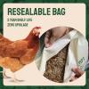 imageHatortempt Spiced Dried Mealworms for Chickens 10lb  HighProtein Organic Chicken Feed Supplement  with Digestive Support Poultry Herbs