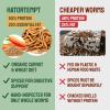 imageHatortempt Spiced Dried Mealworms for Chickens 10lb  HighProtein Organic Chicken Feed Supplement  with Digestive Support Poultry Herbs