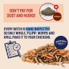 imageHatortempt Surf amp Turf  Dried Mealworms for Chickens Plus Black Soldier Fly Larvae and Krill  10lbs Worms for Chickens  High Protein and Calcium