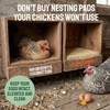 image:imageHatortempt Chicken Nesting Pads for Laying Hens  Coconut Coir  Ammonia Absorbing Nesting Box Pads for Chicken Coop  13x13 10 Pack of Liners